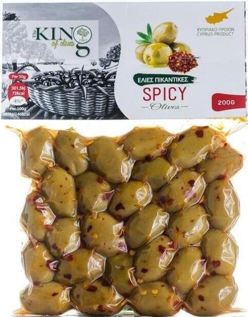 Πικάντικες ελιές 200g                             
