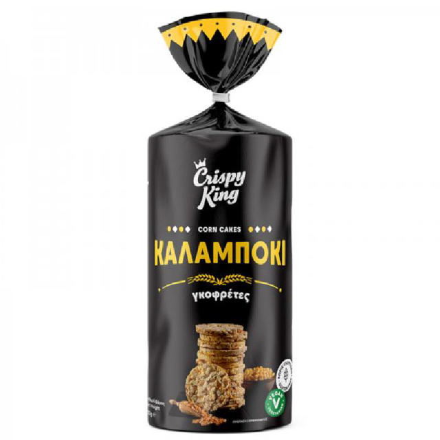 Τραγανές Γκοφρέτες Καλαμποκιού Crispy King 110γρ