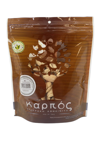 Αμύγδαλα ψημένα λευκά ανάλατα 220g