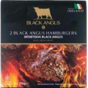 Black Angus burgers 2 X 170g                        