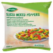 Ardo Sliced mixed peppers 1kg                    