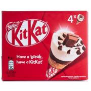 Παγωτά Kit Kat χωνάκια 400ml 4 Τεμάχια                     