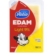 Valio Edam ultra light 9% sliced 200g