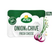 Arla Cream cheese onion & chives 200g