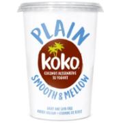 Koko Dairy Free Plain Yogurt Alternative 400g