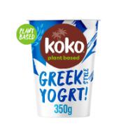 Koko Dairy Free Greek Style Yogurt Alternative 350g