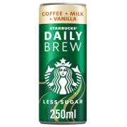 Starbucks Καφές Daily Brew Βανίλια 250ml