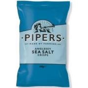 Pipers sea salt crisps 150g