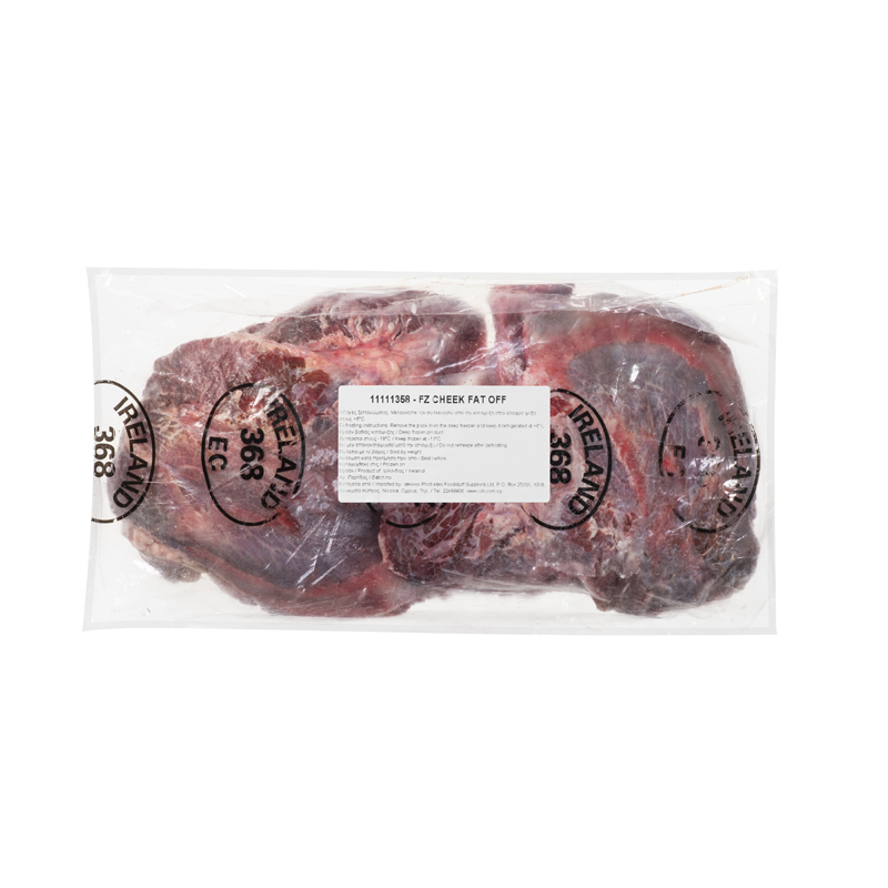 Beef Cheek fat off 3.2kg Beef Cheek fat off 3.2kg