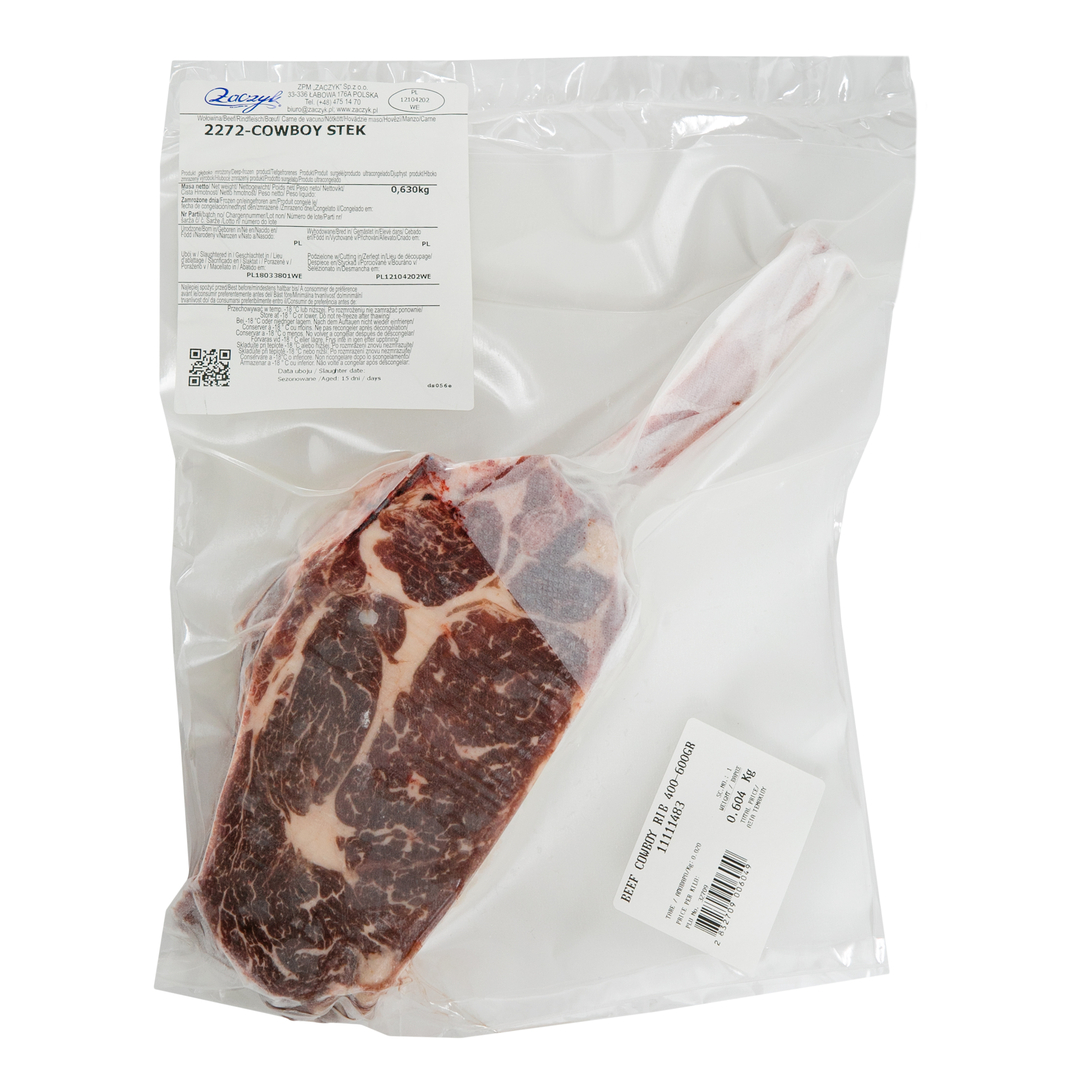 Cowboy Rib Στέικ 400-600gr Cowboy Rib Στέικ 400-600gr