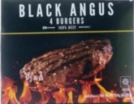 Angus Beef burger 4 X 285g Angus Beef burger 4 X 285g