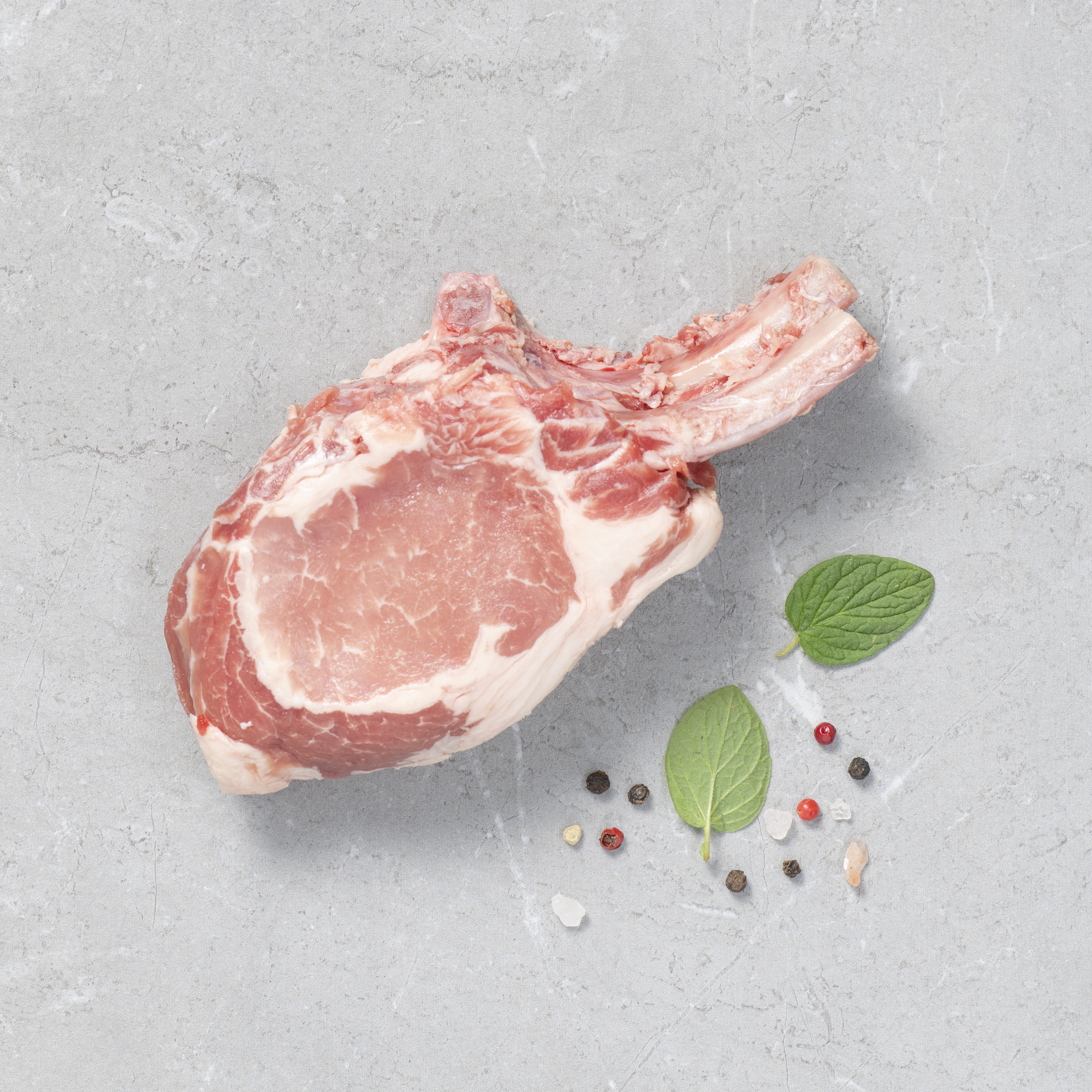 Iberico pork french rack 400g Iberico pork french rack 400g
