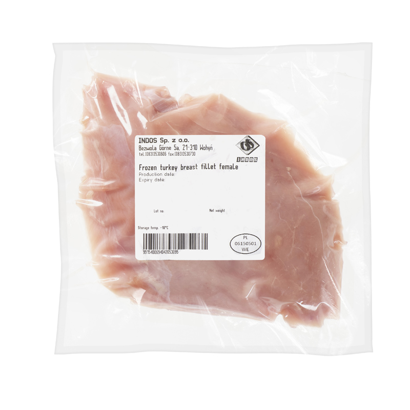 Turkey breast fillet skinless 1200g Turkey breast fillet skinless 1200g