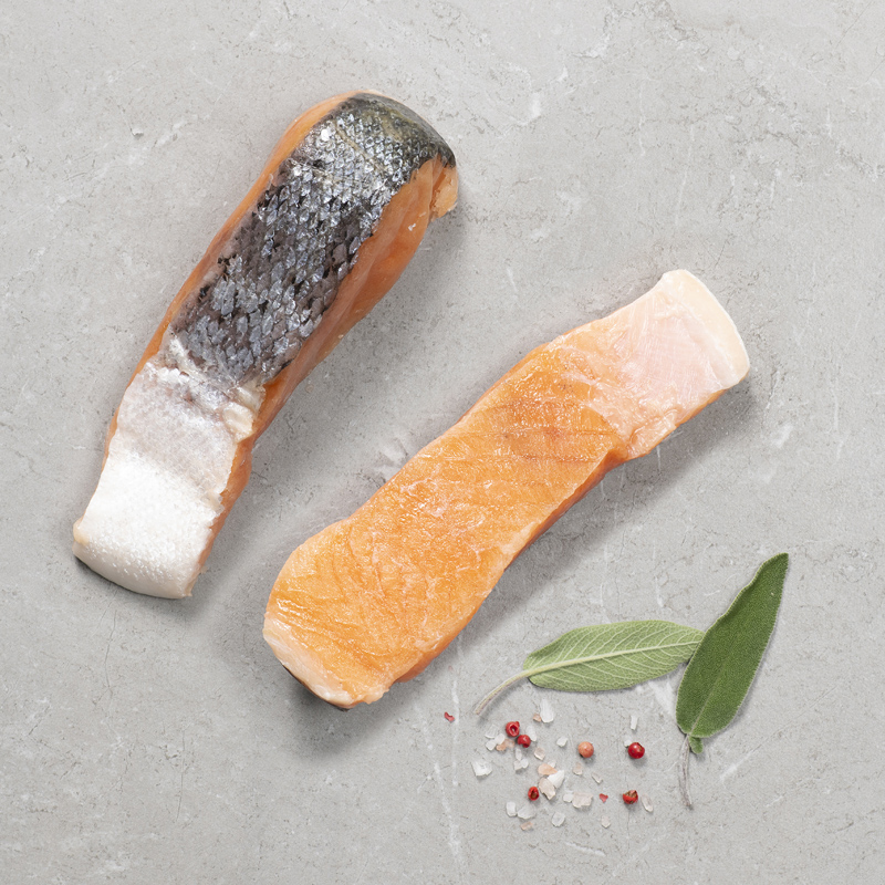 Norway Salmon fillets - skin on 4 pieces 800g Norway Salmon fillets - skin on 4 pieces 800g