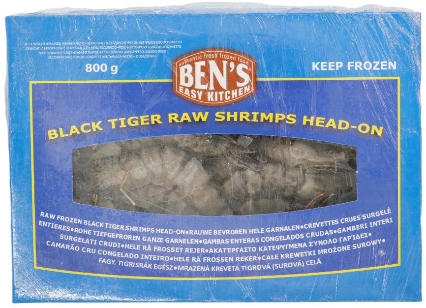 Ben's Black Tiger hoso 21/30 800g Ben's Black Tiger hoso 21/30 800g