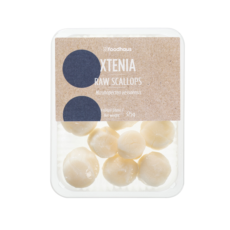 Raw scallops 375g Raw scallops 375g
