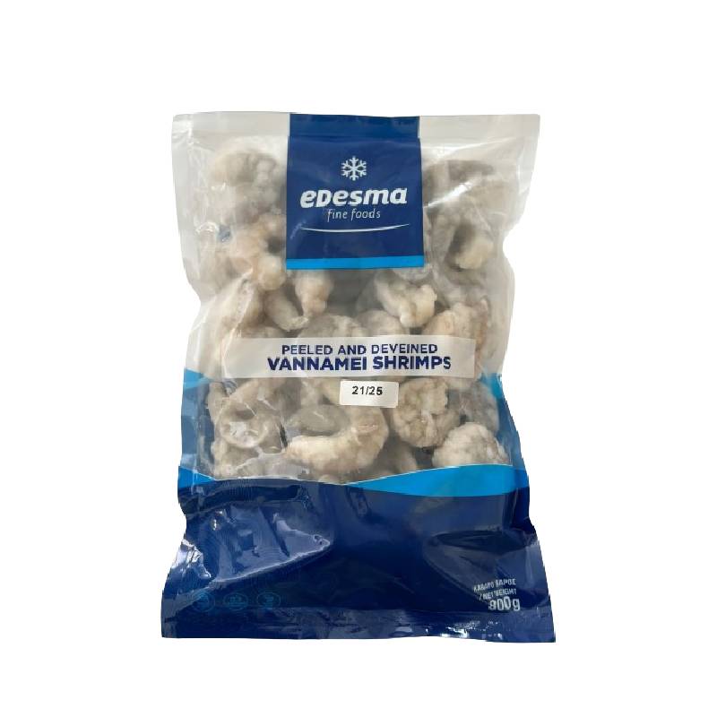 Εdesma Vannamei Raw Peeled and Deveined 21/25 800g Εdesma Vannamei Raw Peeled and Deveined 21/25 800g