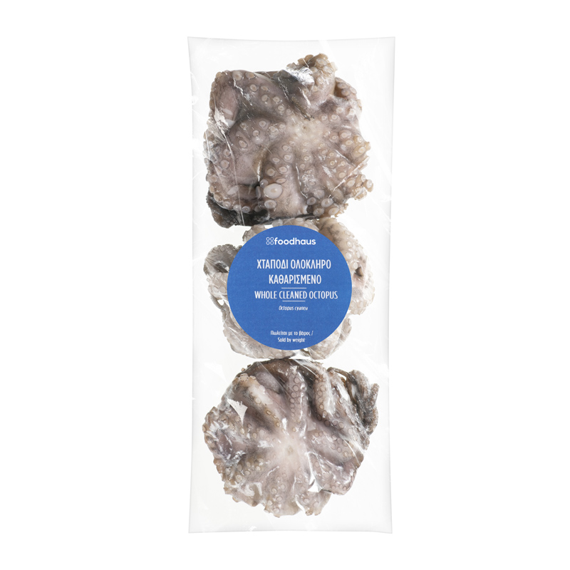 Octopus whole cleaned 1300g Octopus whole cleaned 1300g