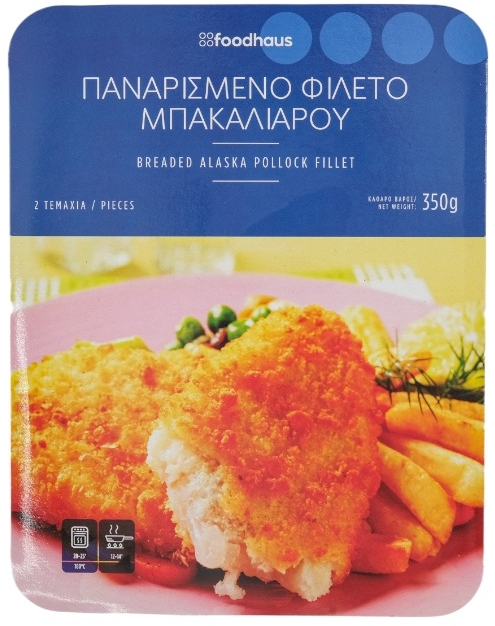 Breaded Alaska Pollock Fillet 350g Breaded Alaska Pollock Fillet 350g
