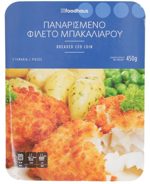 Breaded Cod Loins 3 X 150g Breaded Cod Loins 3 X 150g