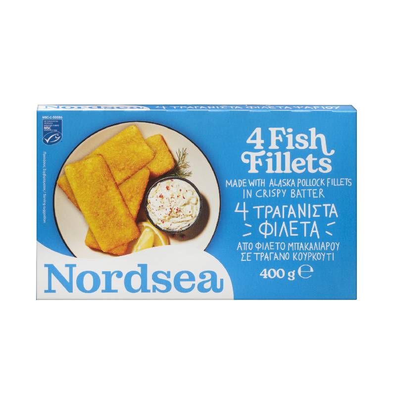 Νordsea Fish Fillets 400g Νordsea Fish Fillets 400g