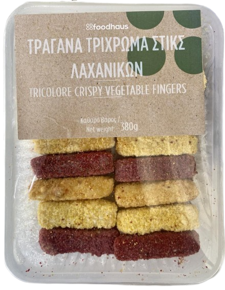 Tricolore crispy vegetable fingers 380g Tricolore crispy vegetable fingers 380g