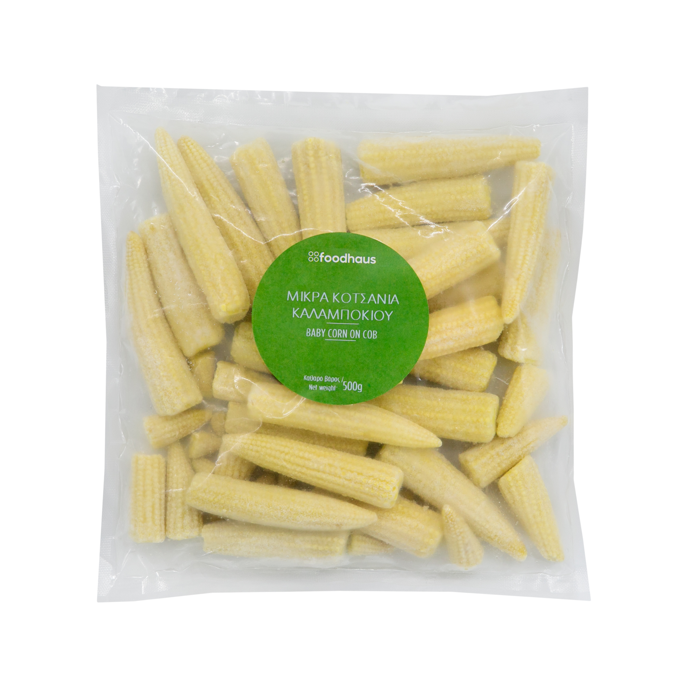 Baby corn on the cob 500g Baby corn on the cob 500g