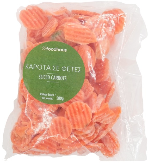 Sliced carrots 500g Sliced carrots 500g