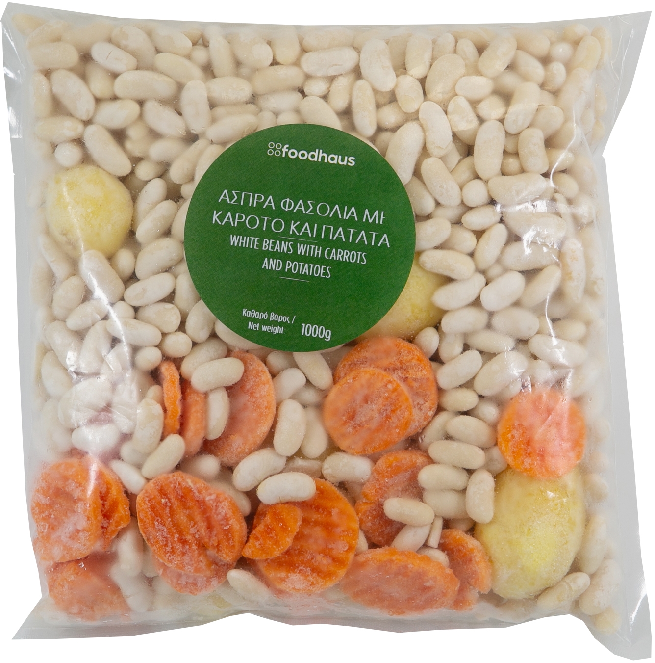 White beans with carrots and potatoes 1000g White beans with carrots and potatoes 1000g
