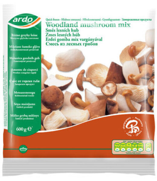 Ardo Mix Woodland Mushroom 600g Ardo Mix Woodland Mushroom 600g