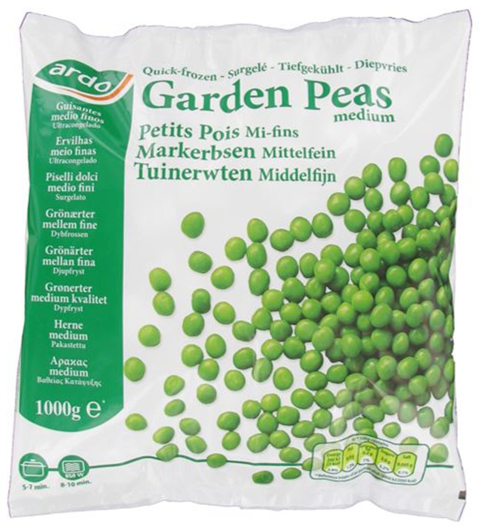 Ardo Garden Peas 1kg Ardo Garden Peas 1kg