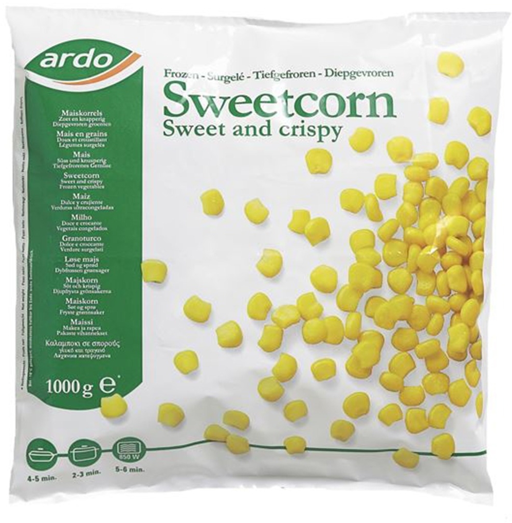 Ardo Sweet Corn 1kg Ardo Sweet Corn 1kg