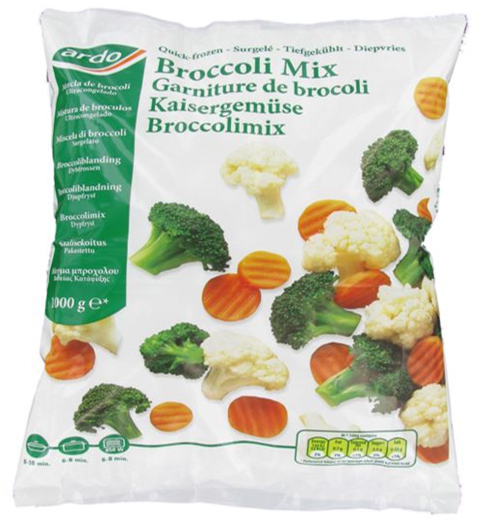 Ardo Broccoli Mix 1kg Ardo Broccoli Mix 1kg