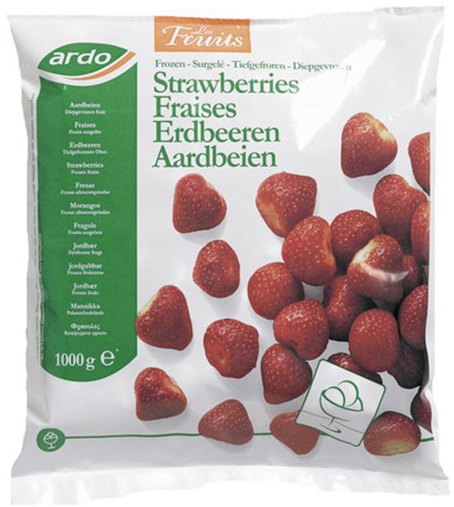 Ardo Strawberries 1000g Ardo Strawberries 1000g
