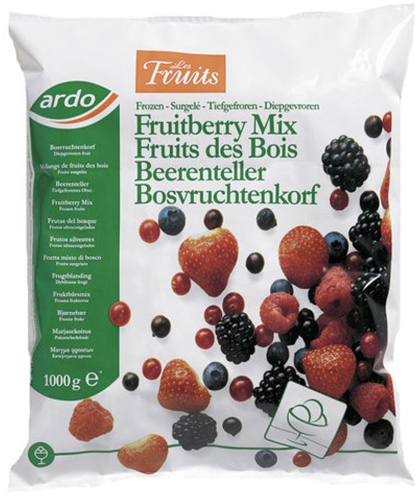 Ardo Fruitberry Mix 1000g Ardo Fruitberry Mix 1000g