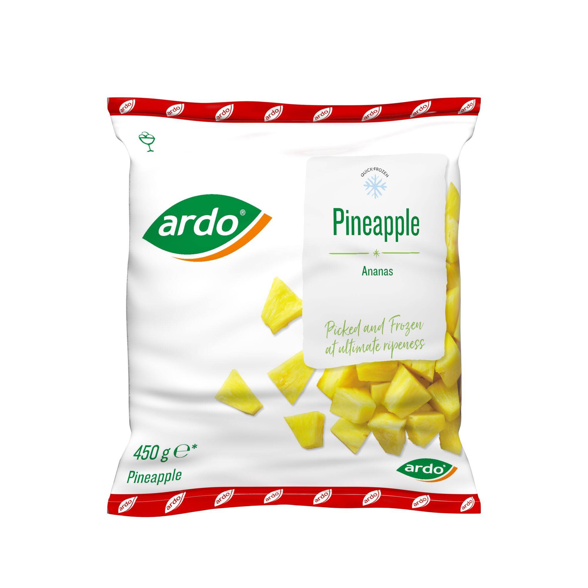 Ardo Pineapple 450g Ardo Pineapple 450g