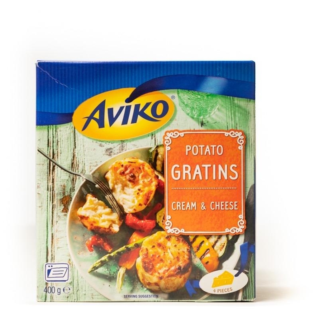 Aviko gratins cream & cheese 400g Aviko gratins cream & cheese 400g