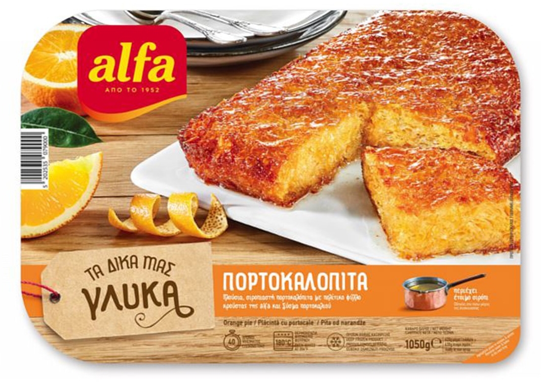 Alfa Orange pie 1050g Alfa Orange pie 1050g