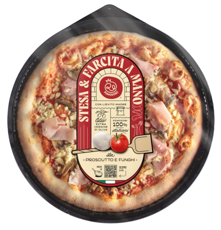 Pizza Prosciutto Funghi 400g Pizza Prosciutto Funghi 400g