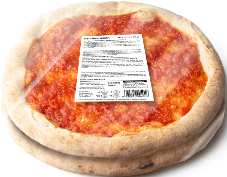 Dough Pizza base and tomatoes paste 290g Dough Pizza base and tomatoes paste 290g