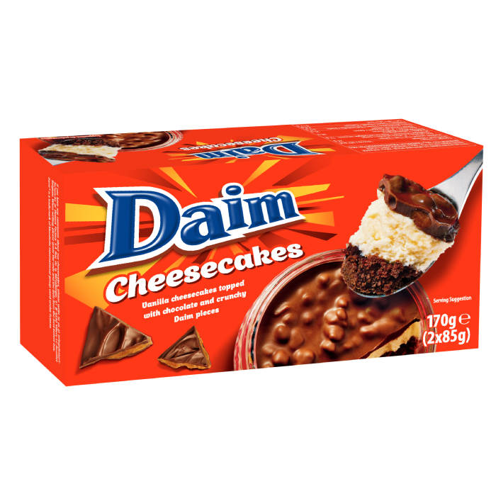 Cheesecake Daim 2X85g Cheesecake Daim 2X85g