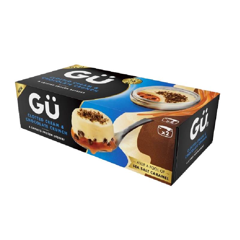 Gu Clotted Cream & Chocolate Crunch Sundae 2 x80g Gu Clotted Cream & Chocolate Crunch Sundae 2 x80g