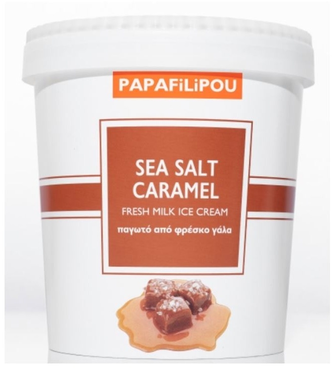 Papafilipou Sea Salt Caramel 850ml Papafilipou Sea Salt Caramel 850ml