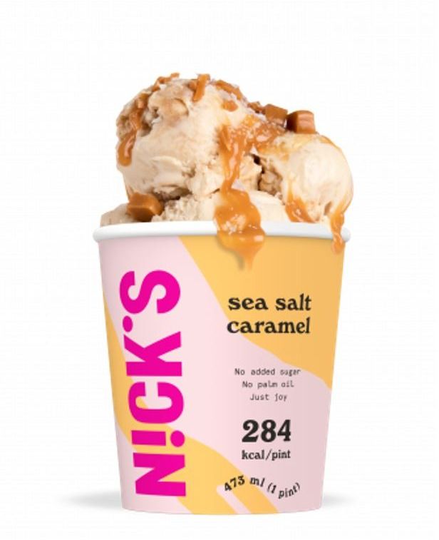 Nick's Sea salt caramel 473ml Nick's Sea salt caramel 473ml