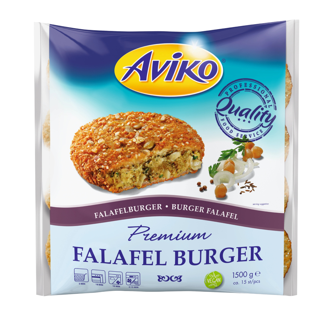 Aviko Falafel Burger 1500g Aviko Falafel Burger 1500g