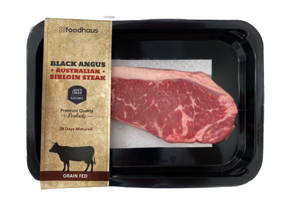 Australian Black Angus Striploin Steak Grain fed 300g Australian Black Angus Striploin Steak Grain fed 300g