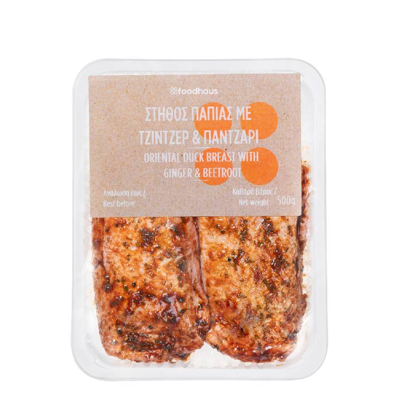 Oriental Duck Breast with Ginger & Beetroot 500g Oriental Duck Breast with Ginger & Beetroot 500g