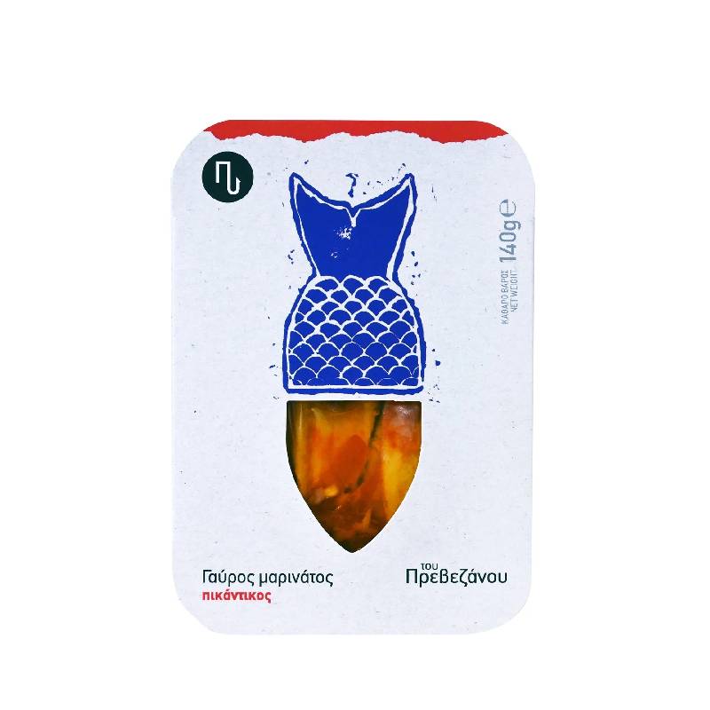Prevezanou Spicy Marinated Anchovy 140g Prevezanou Spicy Marinated Anchovy 140g