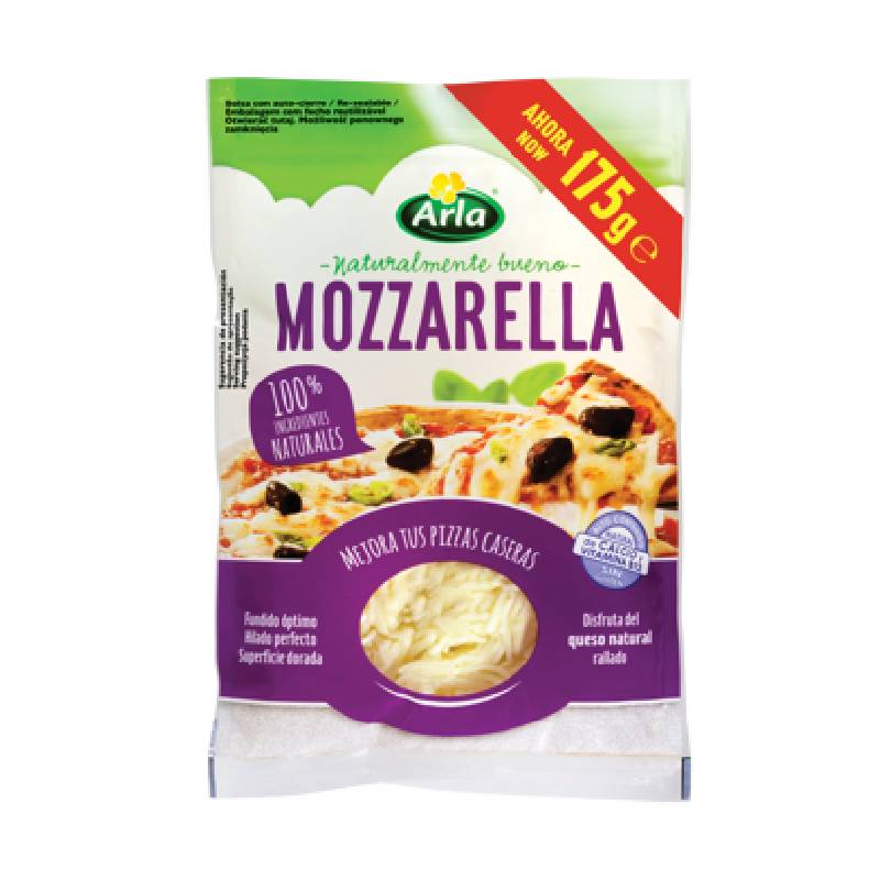 Arla Mozzarella shredded 175g Arla Mozzarella shredded 175g