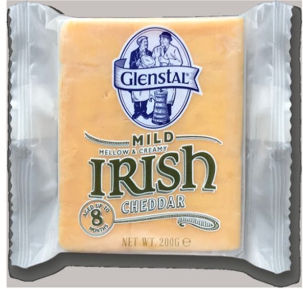 Irish Mild coloured cheddar 200g Irish Mild coloured cheddar 200g